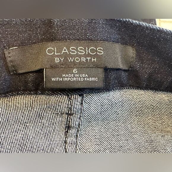 Worth Dark Wash Denim Straight Leg Jeans - Picture 3 of 10